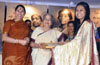 Journalist Sandhya D’Souza receives Sarojini Naidu Prize 2012